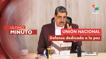 Gobierno venezolano y militares unidos en defensa de la soberanía nacional