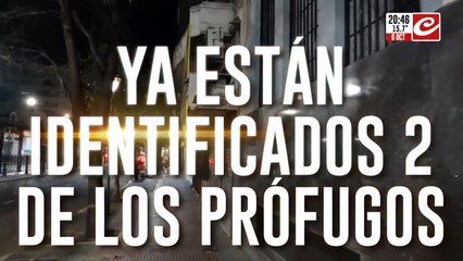 Ya están identificados dos de los prófugos