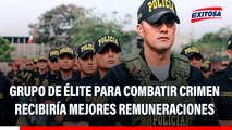 Grupo de élite sería fiscalizado por Sunat para detectar si policías están vinculados al crimen