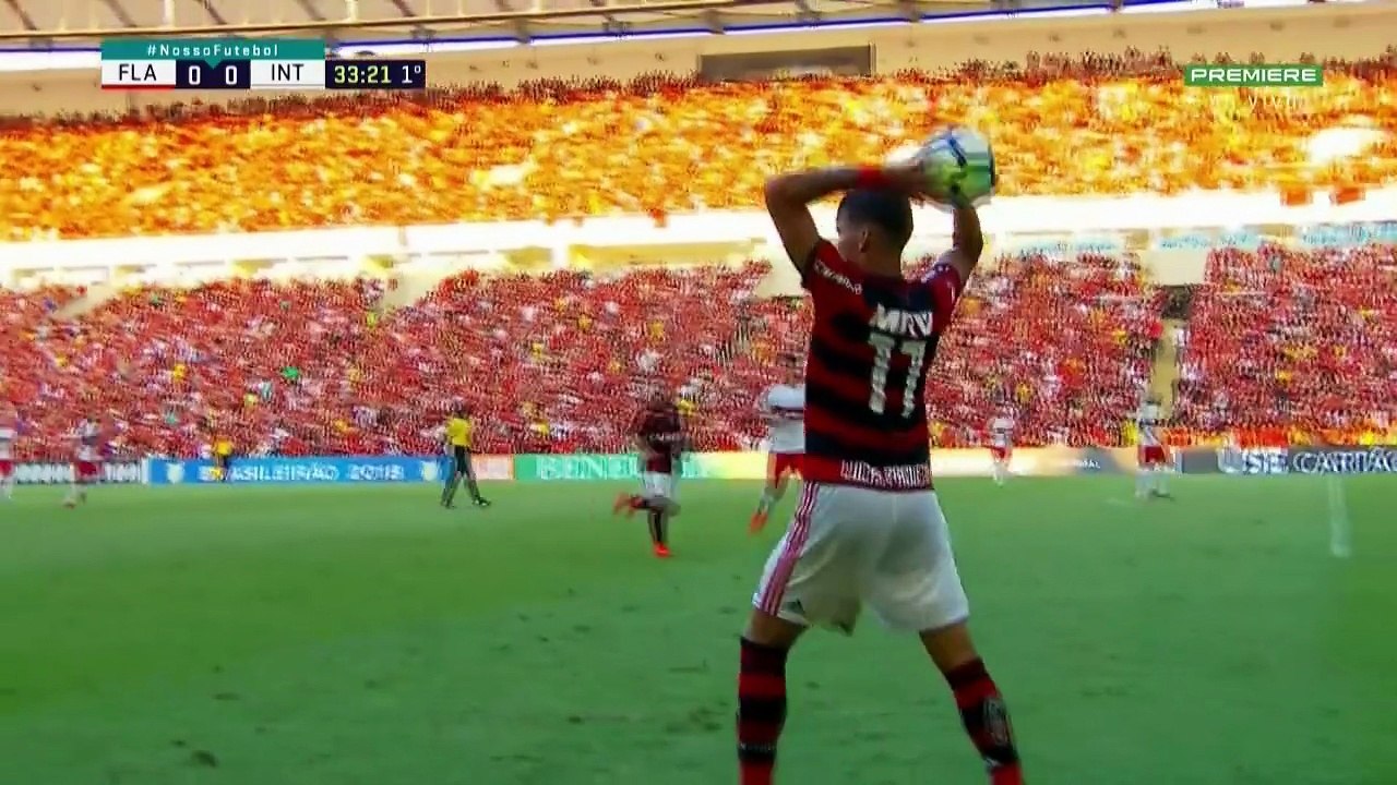 FLAMENGO 2X0 INTERNACIONAL - BRASILEIRAO 2018 - RODADA 4 - HD