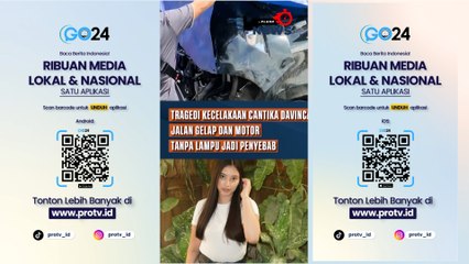 Tragedi Kecelakaan Cantika Davinca: Jalan Gelap dan Motor Tanpa Lampu Jadi Penyebab