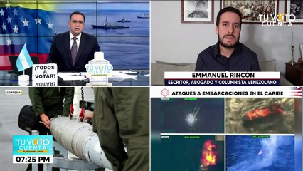 "Trump tiene la determinación de sacar a Maduro del poder sea como sea", Emmanuel Rincón