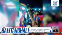 6 kabilang ang ilang bata, sugatan matapos tumilapon mula sa caterpillar ride na nakalas ang railing | Balitanghali