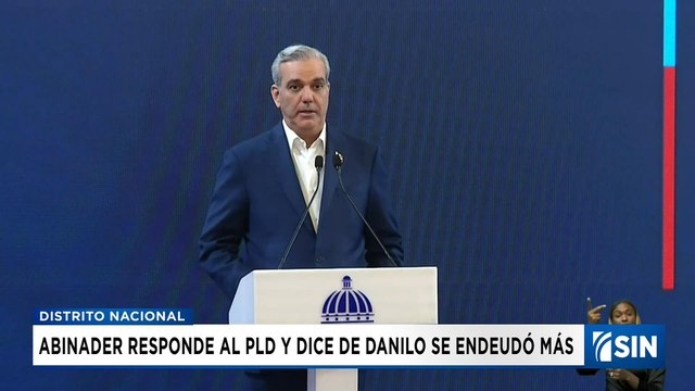 Abinader responde a críticas del PLD | Emisión Estelar SIN con Alicia Ortega