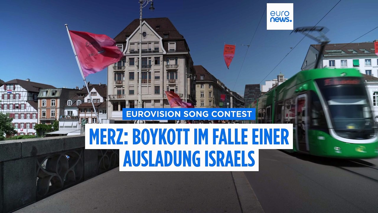 Merz droht mit ESC-Boykott, sollte Israel ausgeschlossen werden