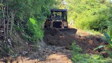 The Effectiveness of the D6R XL Bulldozer in Improving Plantation Roads