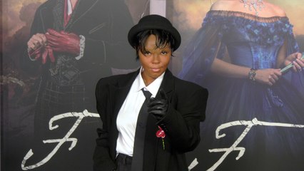 Janelle Monae attends the premiere of Netflix's "Frankenstein" in Los Angeles