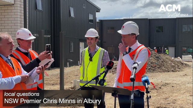 Local questions put to NSW Premier Chris Minns