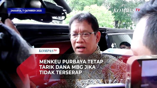Menkeu Purbaya Tetap Tarik Dana MBG Jika Tidak Terserap: Kalau Enggak Dipakai Ya Diambil