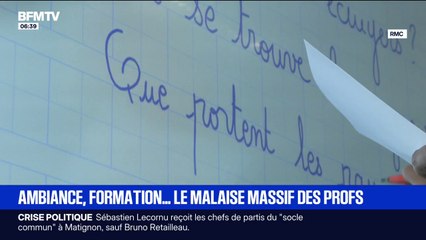 À peine 4% des professeurs estiment que leur métier est assez valorisé, la proportion la plus faible des pays de l'OCDE