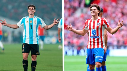 Julián Álvarez es sorprendido con un regalo muy especial por parte de un aficionado