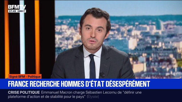 SIGNÉ BFM - Crise politique: Seules des élections anticipées, législatives au mieux, présidentielle au pire, pourront débloquer la situation