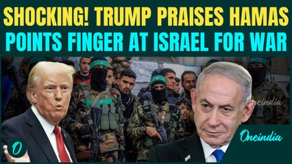 Trump Comes 'Dangerously Close' to Praising Hamas BUT Refuses to Disclose Red Lines for Disarmament