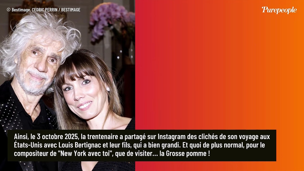 Louis Bertignac et sa femme Laetitia, 34 ans de moins, vivent un séjour de rêve à des milliers de kilomètres avec leur jeune fils