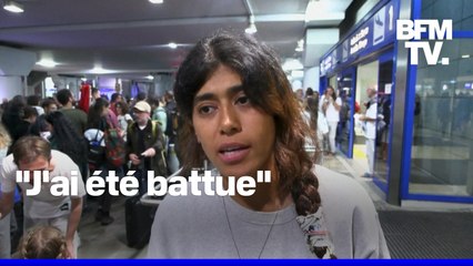 Rima Hassan dénonce des violences de l'armée israélienne à son retour de la flottille pour Gaza