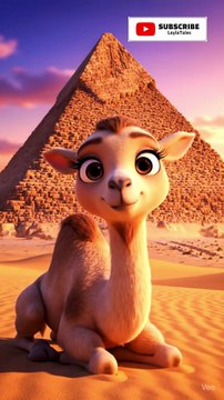 The Desert Camel Calf | Learn Animal Names for Kids | Educational Shorts#shorts #cartoon #cartoonstory