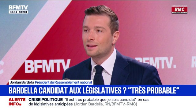 Jordan Bardella: Nous sommes aujourd'hui en capacité, non seulement de gagner de potentielles élections législatives, mais de gagner de potentielles élections présidentielles