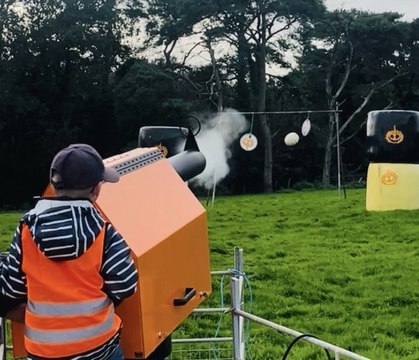 Windsor Farm Pumpkin Patch - Wales’ first pumpkin cannon