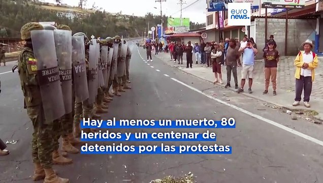 Noboa amplía el estado de excepción en 10 provincias de Ecuador por las protestas violentas