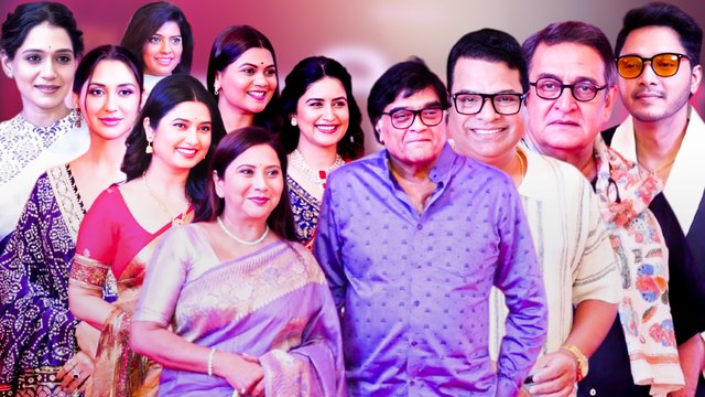 Marathi Stars Mahesh Manjrekar, Ashok Saraf, Shreyas Talpade & More At Marathi Sanmaan Awards 2025