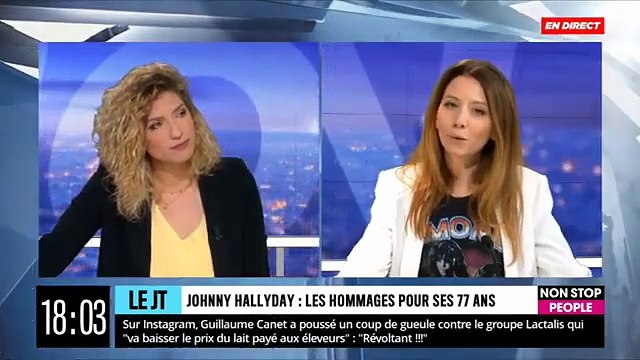 Johnny Hallyday – Les hommages pour ses 77 ans | Journal Non Stop People (15 juin 2020)