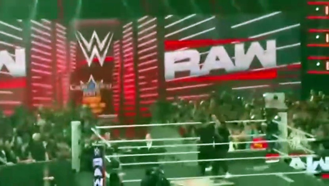 Roman Reigns Brawls With Bronson Reed - WWE Raw 10/6/2025