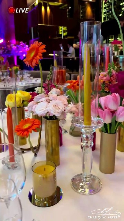 CHAFIC W. ARISS Photography Presents : REEL 01 FARAH & SAMER ENGAGEMENT DINNER 13-05-2023