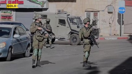 Israeli soldiers raid Ramallah in West Bank