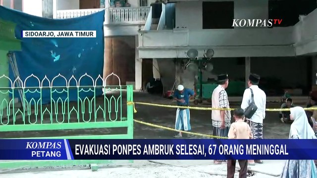 UPDATE! Situasi Ponpes Al Khoziny Sidoarjo Usai Operasi Pencarian-Evakuasi Korban Ditutup