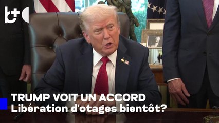 Trump optimiste pour Gaza / Chances d'accord de paix "très bonnes