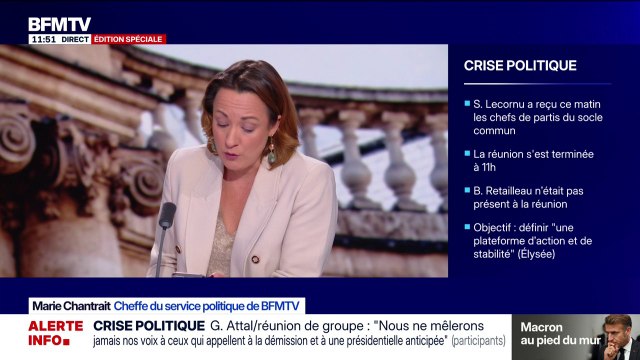 Après ses discussions avec le socle commun concentrées sur le budget et la Nouvelle-Calédonie, Sébastien Lecornu convie les différences forces politiques entre cet après-midi et demain matin