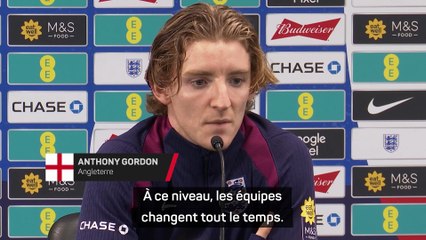 Gordon sur la concurrence : "Il faut presque être un peu paranoïaque"