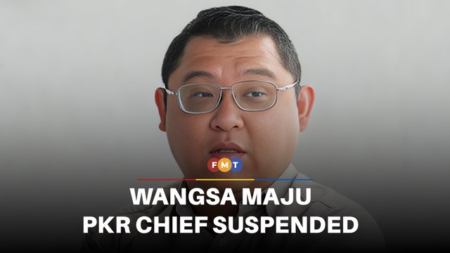 Wangsa Maju PKR chief suspended for a year