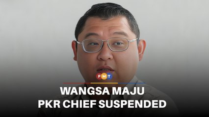 Wangsa Maju PKR chief suspended for a year
