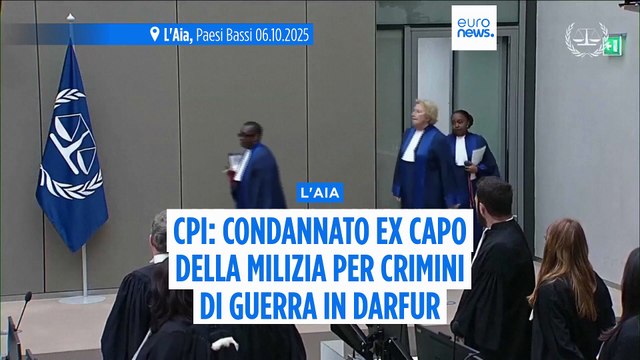 Darfur, la Corte penale internazionale condanna leader dei Janjaweed per crimini di guerra