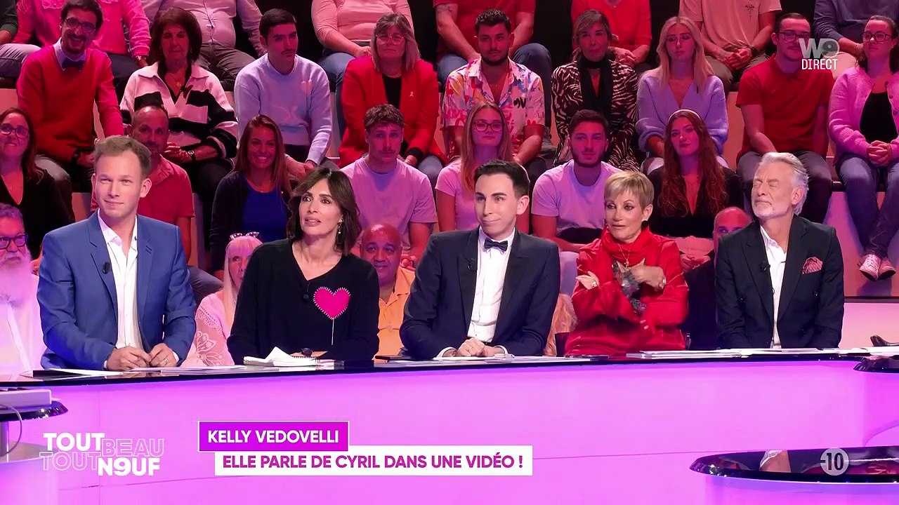 Cyril Hanouna réagit aux propos de Kelly Vedovelli