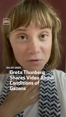 Greta Thunberg  Shares Video About Conditions of Gazans