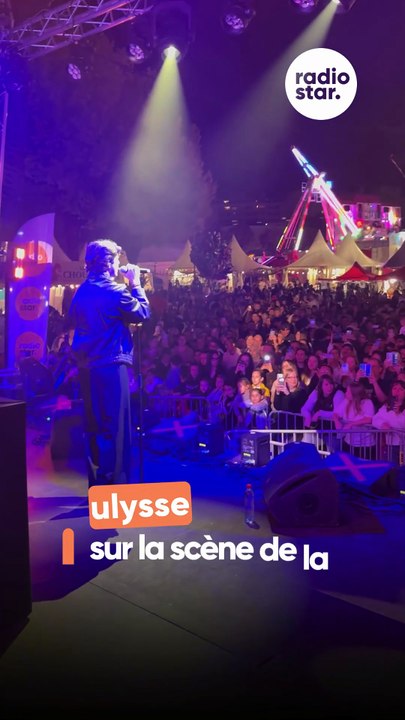 Ulysse sur la scène de la Nocturne de la Foire de Marseille #ulysse #foiredemarseille #concert #live #showcase #radiostar