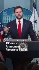 JD Vance Announces Return to TikTok