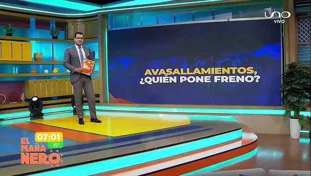 POLICIA DESPLEGÓ CONTINGENTE PARA PODER INGRESAR A TERRENOS AVASALLADOS