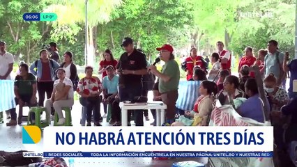 Arranca paro de salud en atención en centros y hospitales de todo el departamento cruceño