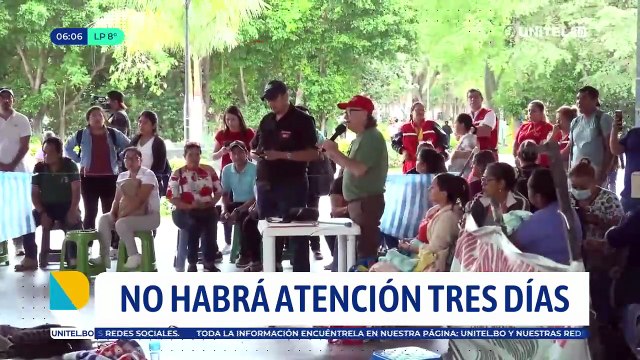 Arranca paro de salud en atención en centros y hospitales de todo el departamento cruceño