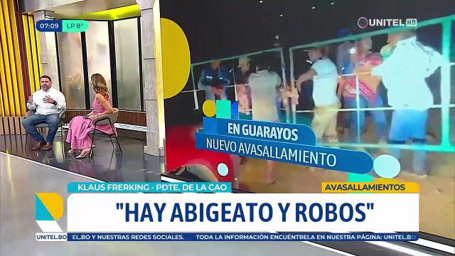 CAO exige “mano dura” contra avasallamientos