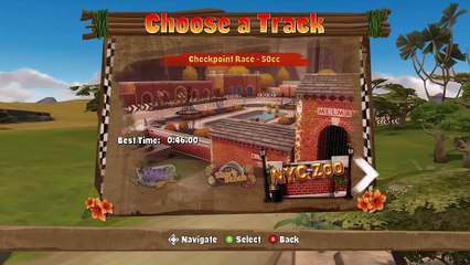 A Checkpoint Race (Madagascar Kartz)