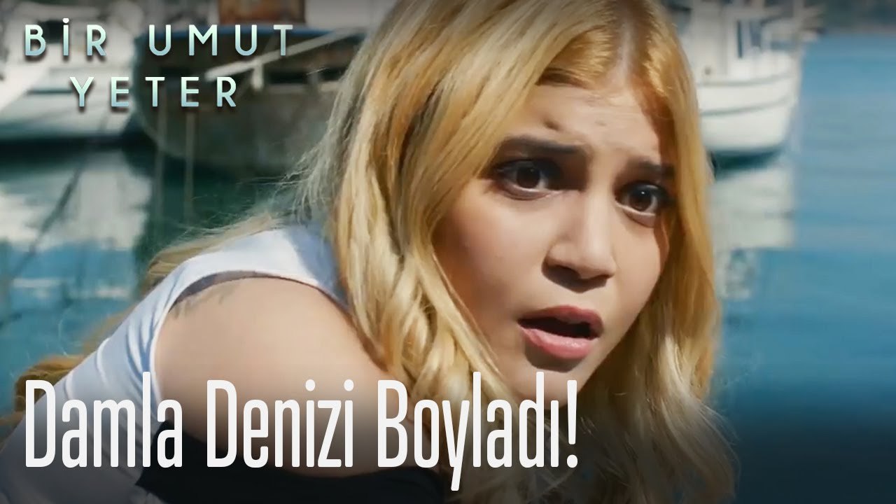Damla denizi boyladı 🌊