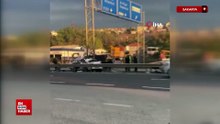 Sakarya'da işe gitmek isterken ölümden döndü