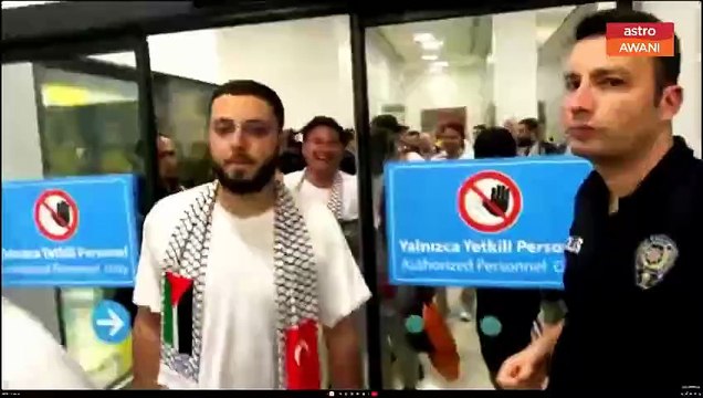 Selamat tiba di Istanbul, Syaff Shukri sebak, peluk rakan sekerja