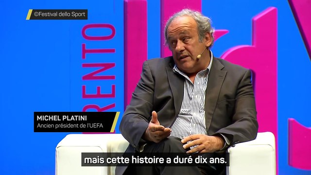 Platini : On m'a privé de mon travail et de ma passion pendant 10 ans