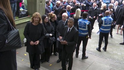 Boxing and sports stars attend the funeral of ex world champions Ricky Hatton