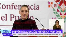 Claudia Sheinbaum prevé recaudación histórica para el 2026